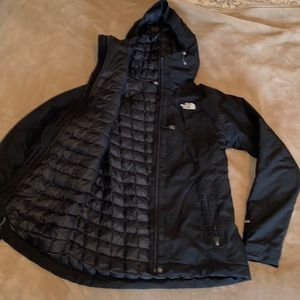 North face ski coat
